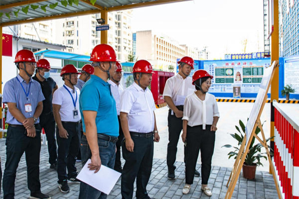 蓮都區2022年質量月活動暨“樣板引路，全面提升質量安全水平”現場觀摩會在浙江中立建設承建項目召開